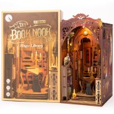 Bouwpakket Boekensteun Magic Library met licht sensor- MDF