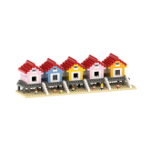 Strandhuisjes- Brixies- Bouwsteentjes