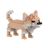 Hond Chihuahua- Brixies- nano-bouwsteentjes Hond Chihuahua- Brixies- nano-bouwsteentjes