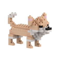 Hond Chihuahua- Brixies- nano-bouwsteentjes Hond Chihuahua- Brixies- nano-bouwsteentjes