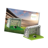 Wenskaart Postkaart Voetbal- Brixies- Bouwsteentjes Wenskaart Postkaart Voetbal- Brixies- Bouwsteentjes