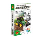 Constructieset Tractor John (Sneeuwschuiver) - metaal Constructieset Tractor John (Sneeuwschuiver) - metaal
