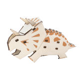 Bouwpakket Triceratops Dinosaurus- kleur Bouwpakket Triceratops Dinosaurus- kleur