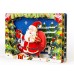 Bouwpakket DIY 3D Theater Kerstman- MDF