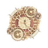 Bouwpakket Zodiac Wandklok Sterrenbeelden- hout Bouwpakket Zodiac Wandklok Sterrenbeelden- hout