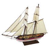 Modelbouw Zeilschip Schip Schoener 'Rose' van hout Modelbouw Zeilschip Schip Schoener 'Rose' van hout