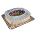 Bouwpakket Voetbalstadion van Foam – Aztekenstadion – Club América Bouwpakket Voetbalstadion van Foam – Aztekenstadion – Club América