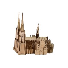 Bouwpakket Keulse Dom- hout Bouwpakket Keulse Dom- hout