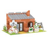Bouwpakket  STEAM Vakantiehuisje- Steen