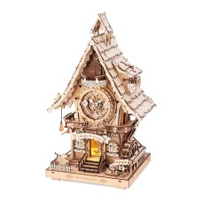 Bouwpakket Koekoeksklok Mechanisch (USB)- hout