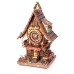 Bouwpakket Koekoeksklok Mechanisch (USB) gekleurd- hout