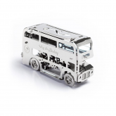 Bouwpakket Cute Double Decker van metaal- Mechanisch Bouwpakket Cute Double Decker van metaal- Mechanisch