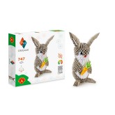 3D Model Origami Konijn- Papier