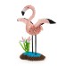 3D Model Origami Flamingo- Papier