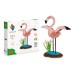 3D Model Origami Flamingo- Papier