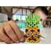 3D Model Origami Ananas- Papier