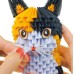 3D Model Origami Kat/ Poes- Papier 3D Model Origami Kat/ Poes- Papier