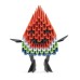 3D Model Origami Watermeloen- Papier