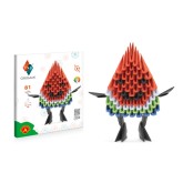 3D Model Origami Watermeloen- Papier