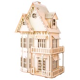 Bouwpakket Poppenhuis 'Gotisch Huis' 1:24 