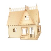 Bouwpakket Poppenhuis 'Huis met Dakkapel' 1:12 Bouwpakket Poppenhuis 'Huis met Dakkapel' 1:12