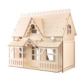 Bouwpakket Poppenhuis 'Huis met Veranda' 1:18 Bouwpakket Poppenhuis 'Huis met Veranda' 1:18