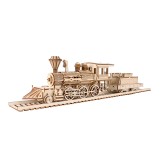 Bouwpakket Stoomtrein met Tender- hout Bouwpakket Stoomtrein met Tender- hout