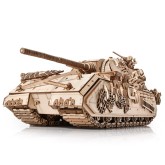 Bouwpakket Tank Maus 'Wüstenschiff' - WOII- World of Tanks- hout