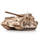 Bouwpakket Tank Maus 'Wüstenschiff' - WOII- World of Tanks- hout