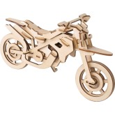 Bouwpakket Crossmotor van hout Bouwpakket Crossmotor van hout
