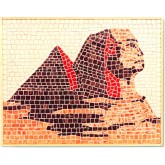 Mozaïek Piramide Egypte- Steen Mozaïek Piramide Egypte- Steen