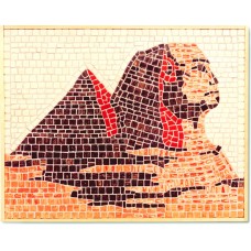 Mozaïek Piramide Egypte- Steen Mozaïek Piramide Egypte- Steen