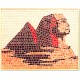 Mozaïek Piramide Egypte- Steen Mozaïek Piramide Egypte- Steen