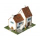 Bouwpakket Traditioneel Tsjechisch Huis- Steen Bouwpakket Traditioneel Tsjechisch Huis- Steen