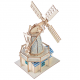 Bouwpakket Houten Molen- kleur Bouwpakket Houten Molen- kleur