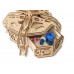 Bouwpakket Globe Mechanisch groot- blauw Bouwpakket Globe Mechanisch groot- blauw