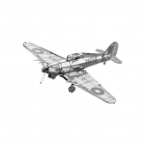 Bouwpakket Hawker Hurricane RAF Jachtvliegtuig- metaal Bouwpakket Hawker Hurricane RAF Jachtvliegtuig- metaal