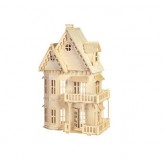 Bouwpakket Poppenhuis 'Gotisch Huis'- klein 1:36 Bouwpakket Poppenhuis 'Gotisch Huis'- klein 1:36