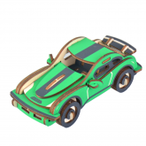 Bouwpakket Sportauto 'Hurricane'- kleur Bouwpakket Sportauto 'Hurricane'- kleur