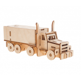 Bouwpakket Truck met Oplegger- klein Bouwpakket Truck met Oplegger- klein